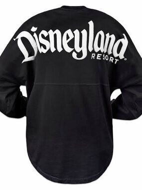 Disney Black Long Sleeve Crewneck Spirit Jersey